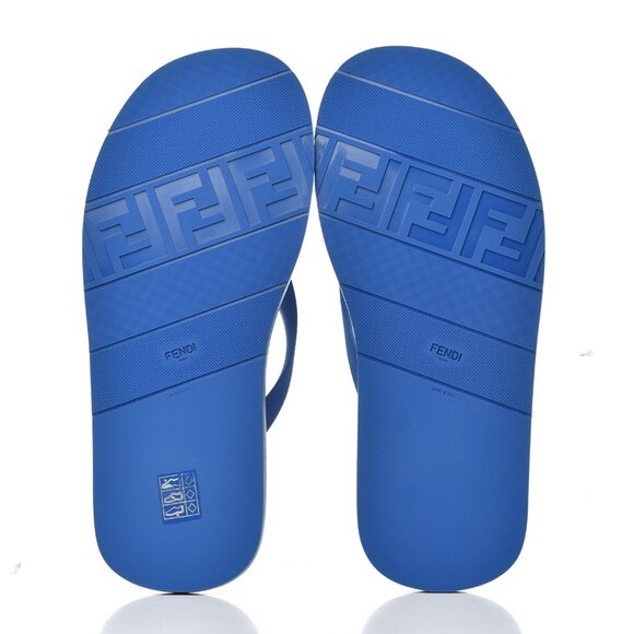 Fendi  Rubber FF Mens Logo Thong Sandals main image 3